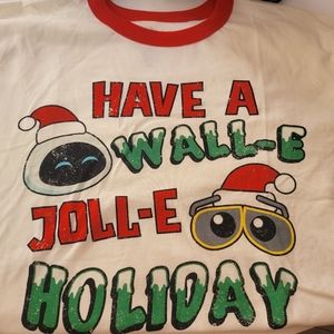 Disney Walle Eva Christmas Tee